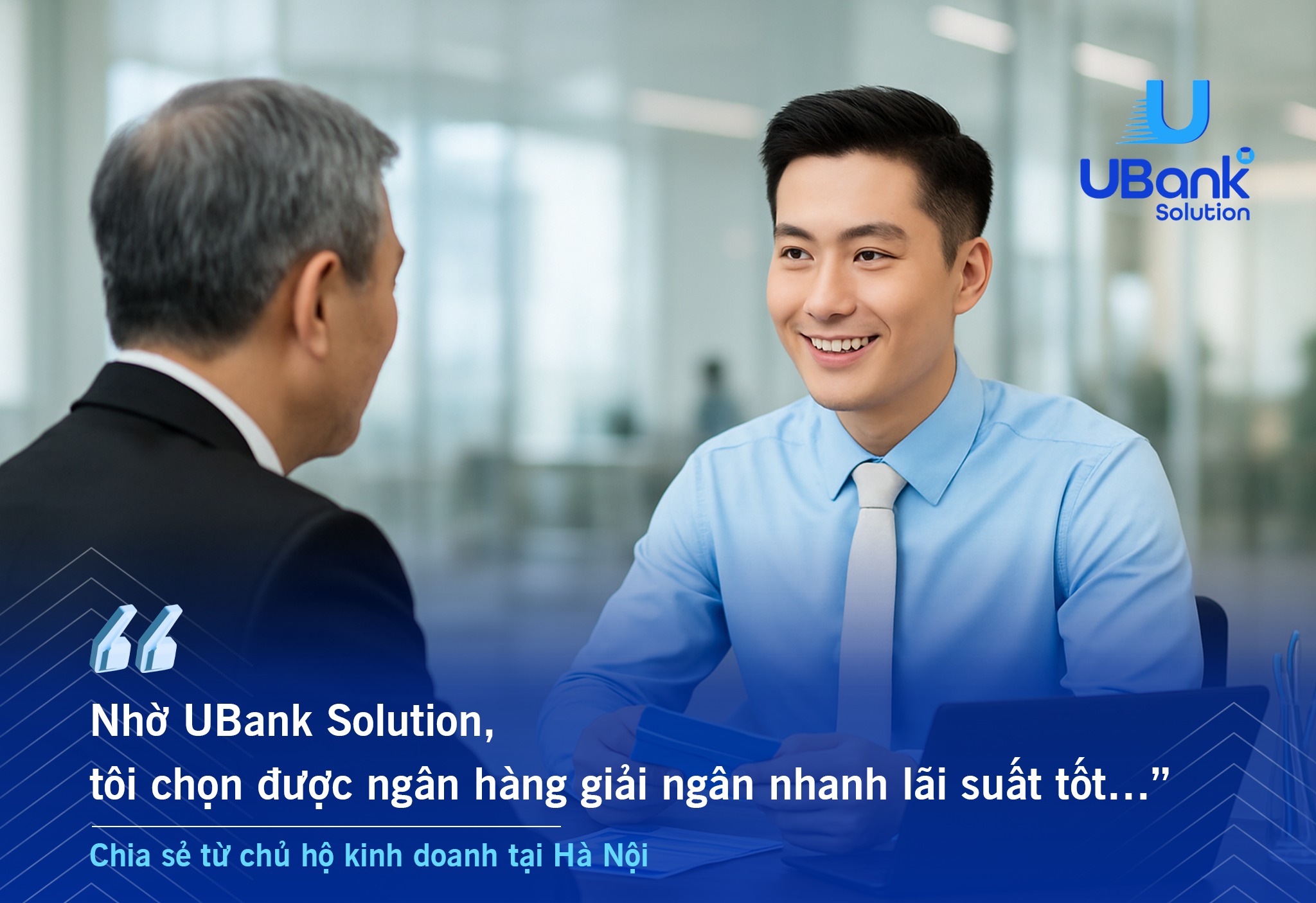Ubank Solution, giải pháp vay
