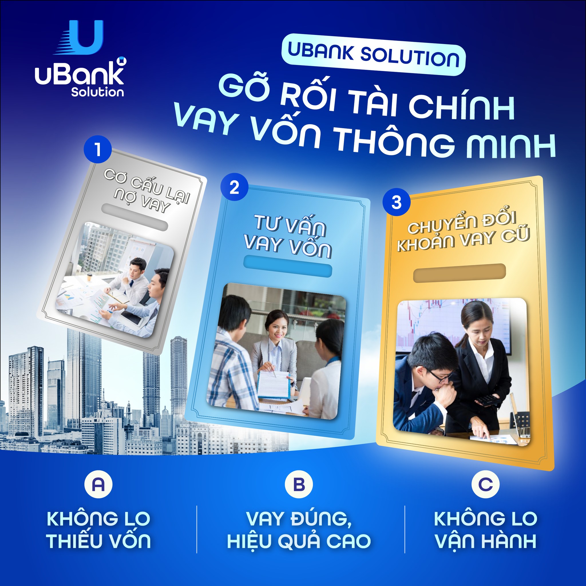 Ubank Solution, giải pháp vay