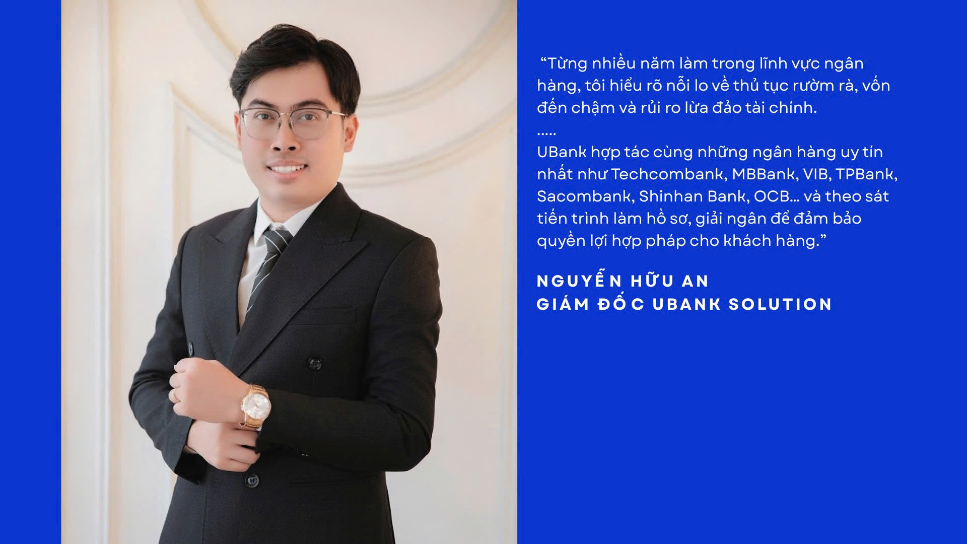 Founder UBank Solution - Nguyễn Hữu An